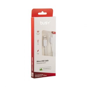 Micro USB kabl 1m PVC 50694
