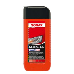 Polir i vosak u boji crven NanoPro SONAX 250ml - 296441