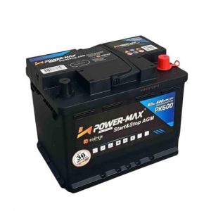 Akumulator Power-Max PK600, AGM, Start&Stop, 60Ah