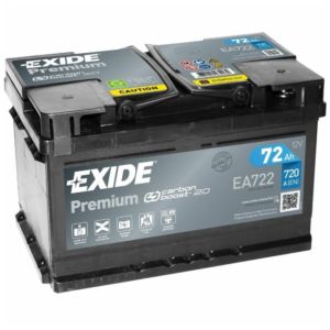 EXIDE Akumulator 12V 72Ah 720A PREMIUM desno+
