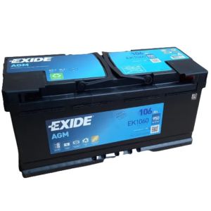 EXIDE Start-Stop Akumulator 12V 106Ah 950A AGM desno+