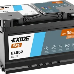 AKUMULATOR EL652 EFB 12V-65AH EXIDE